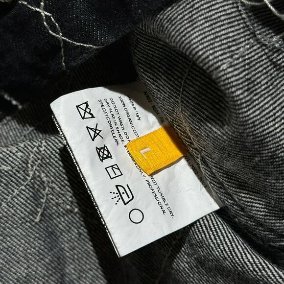 $1,700 Exposed chain link stitch trucker jacket - Picture 4 of 5